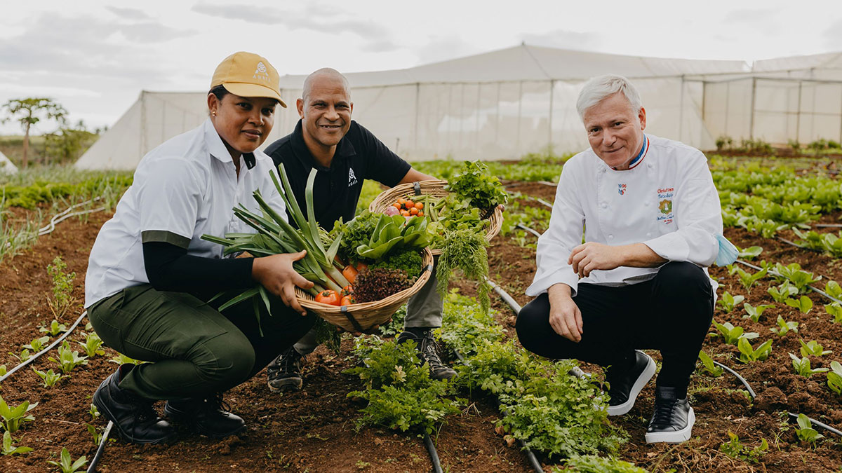 Heritage Resorts et Thomas Collomb, chef étoilé au guide Michelin, font équipe pour une semaine de la gastronomie durable innovante